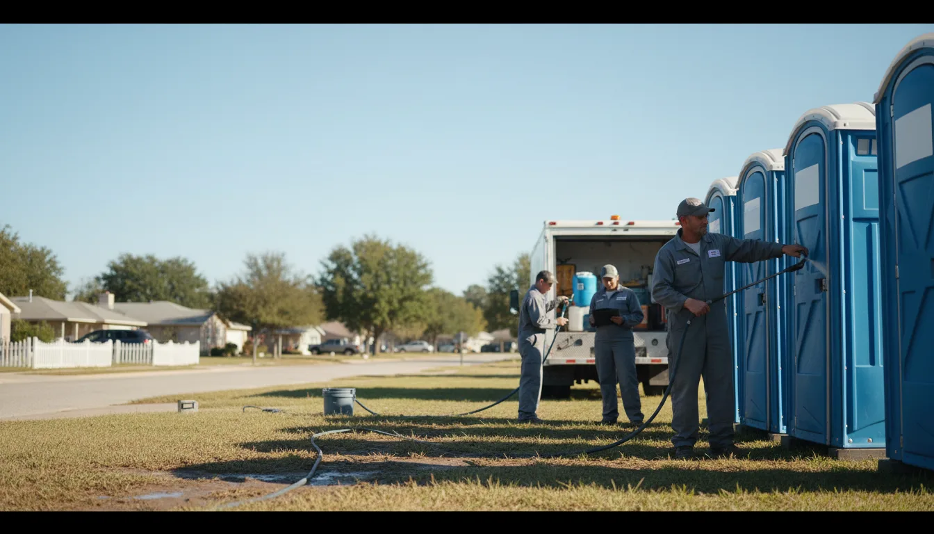 Long-Term Portable Toilet Rental in Belle Glade, FL near me